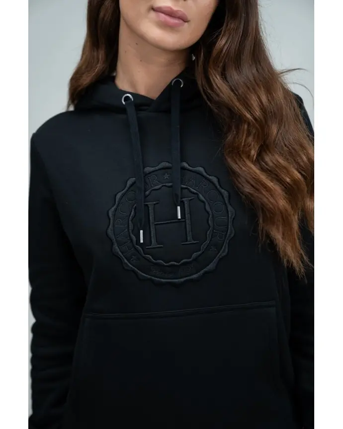 Samy Sweat Unisexe Harcour (XXS, Noir)