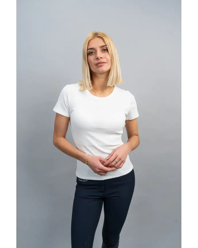 Tee-Shirt Tarlala Harcour (Blanc, XXS)