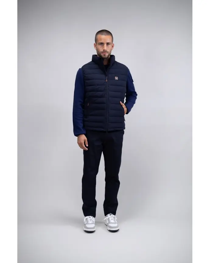 Gilet Porto Sans Manches Harcour (Navy, XS)