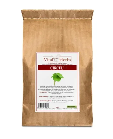 Circul+ ( anciennement Lympha'Draine Engorgement) (1kg)