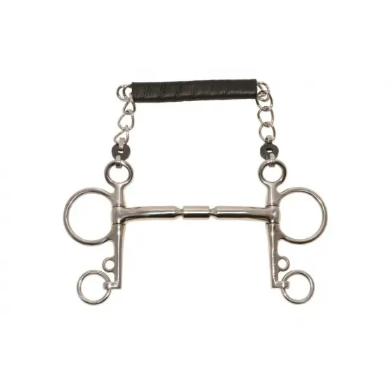 Pelham Metalab Elite droit branches courtes (11.5cm)