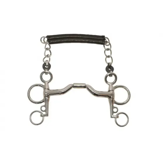 Mors Pelham Metalab Elite cintré branches courtes (12.5cm)