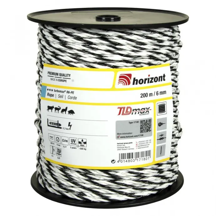 Cordon Horizont Turbomax R6-PEBobine 200m