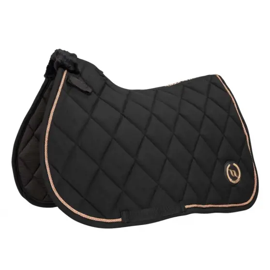 Tapis de selle Back on Track Haze Collection - Mixte (Noir)