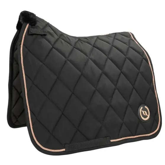 Tapis de selle Back on Track Haze Collection - Dressage (Noir)