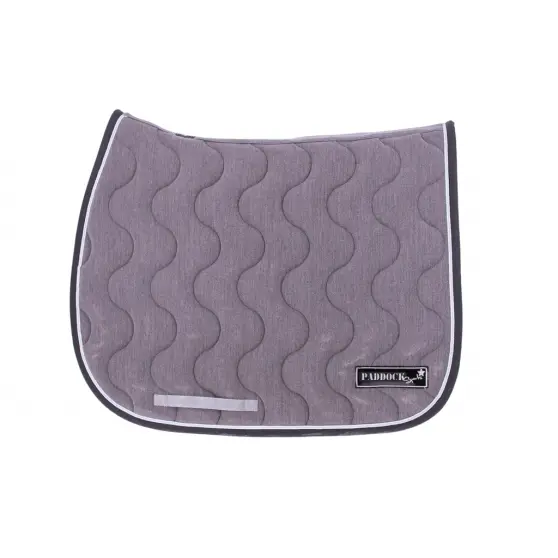 Tapis de selle Paddock Sports Origine Signature - Mixte (Gris)