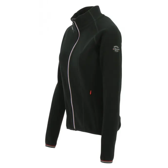 Veste polaire EQUITHÈME Lena - Femme (XS, Noir)
