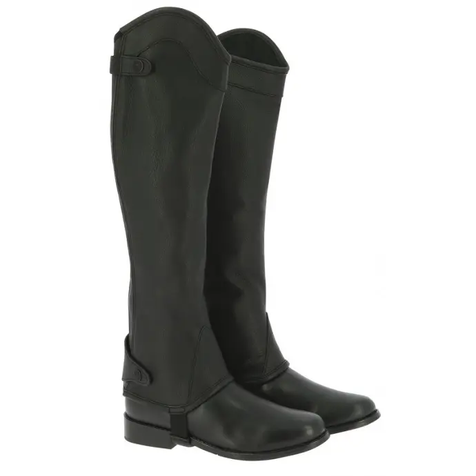 Mini-chaps EQUITHÈME Elite - Adulte (Noir, XS)