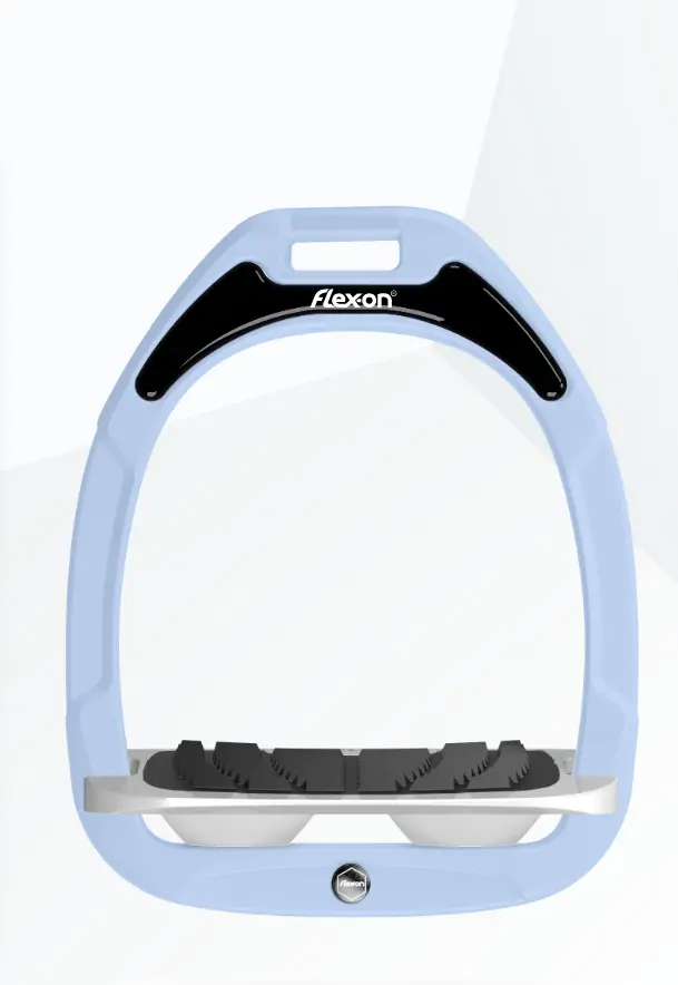 Etriers Flex-on Bleu Glacier Green Composite plancher gris Incliné Grip (Blanc)