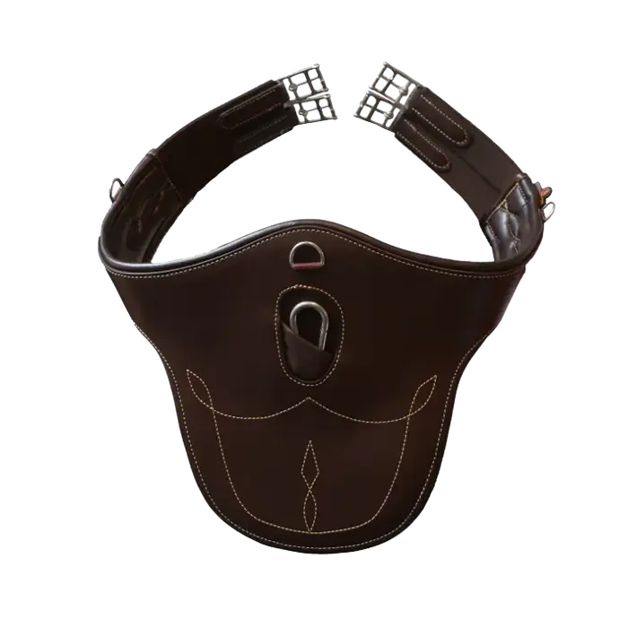 Sangle bavette Kentucky  (Brun, 115cm)