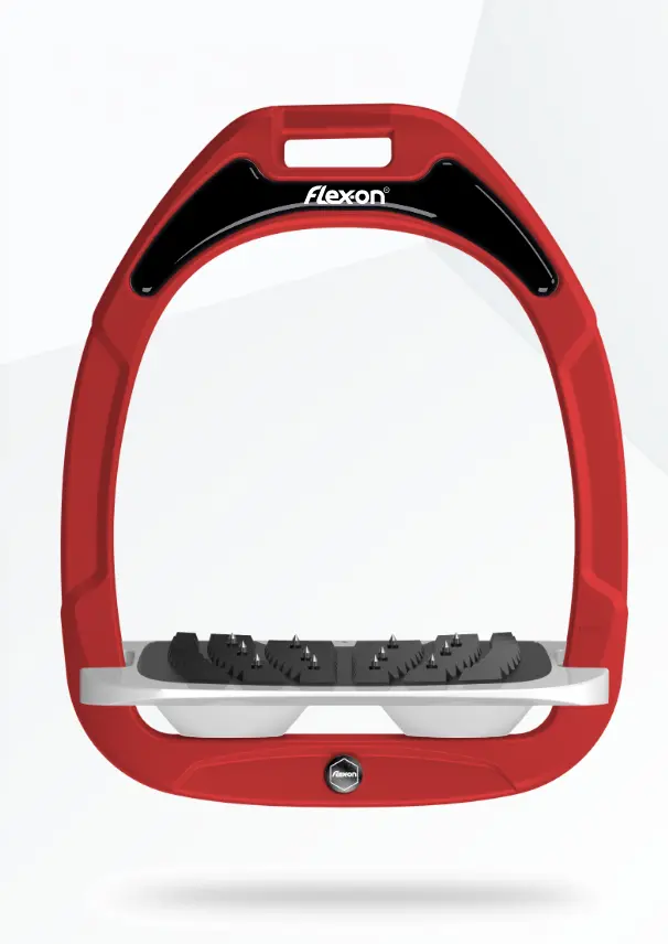 Etriers Flex-on Rouge Green Composite plancher gris incliné ultra grip (Blanc)