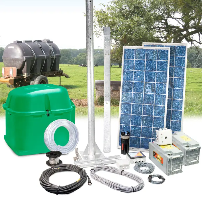 Pompe solaire autonome SOLAR-FLOW "STOCKAGE" 24 V LA BUVETTE.