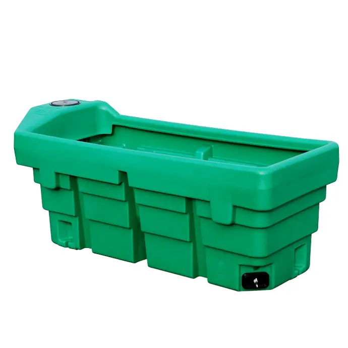 Bac de pâture rectangulaire PREBAC 400 litres LA BUVETTE. Pas de livraison possible pour cet article. Enlèvement seulement disponible à la Sellerie.