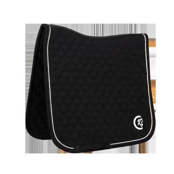 Tapis de selle  3D Logo Onion Quilt Dressage (Noir)