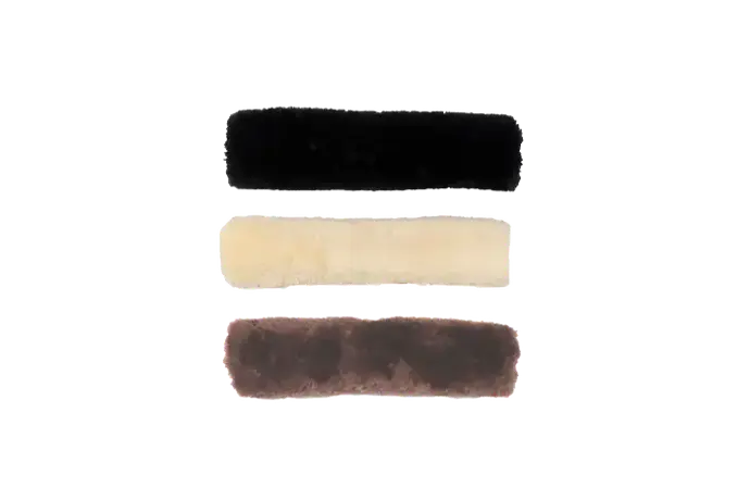 Fourreau de muserolle en mouton Kentucky  (Brun)