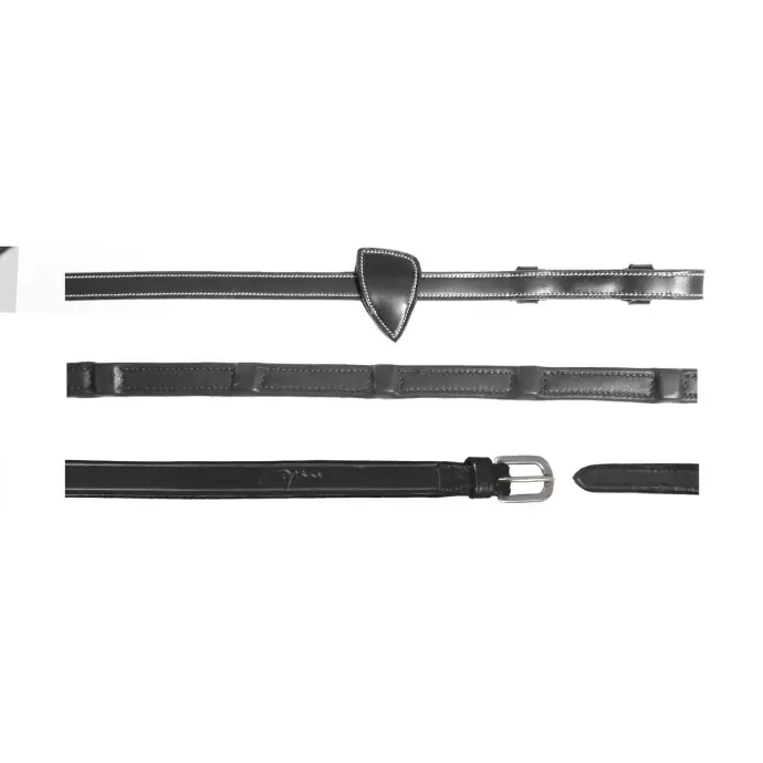 Rênes Soft 1/2 avec 8 arrêtoirs intégrés - Working By Dy'on - Dy'on