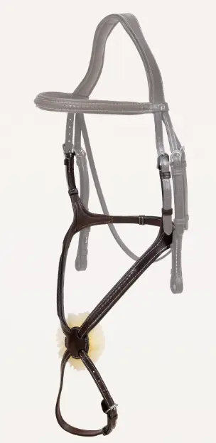 Muserolle Croisée Tressée  - Dy'on