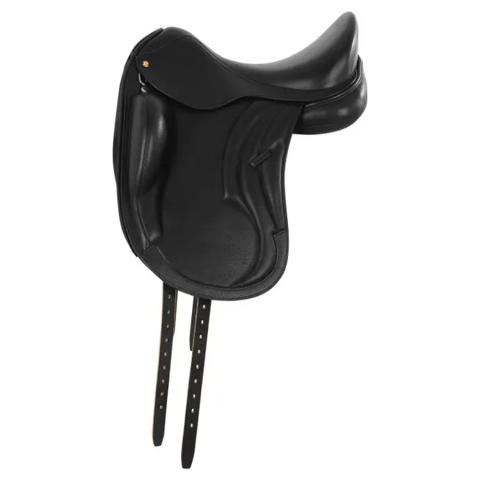 Selle de dressage monoquartiere in pelle Equestro