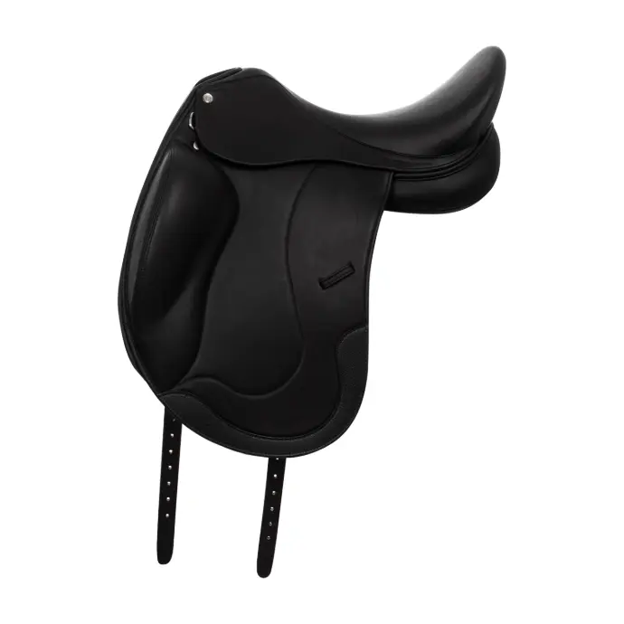 Selle de dressage en cuir double Equestro