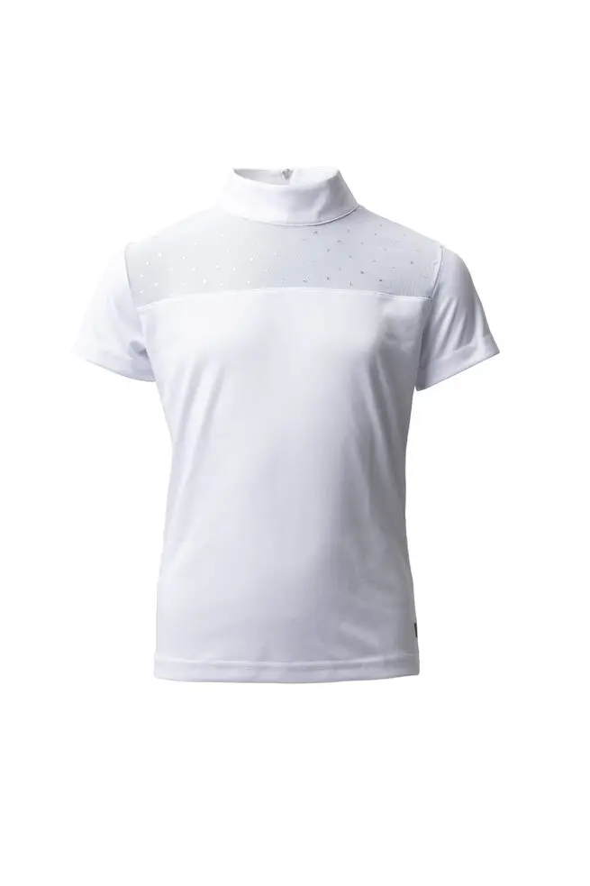 Polo de concours kaya enfant + avec strass