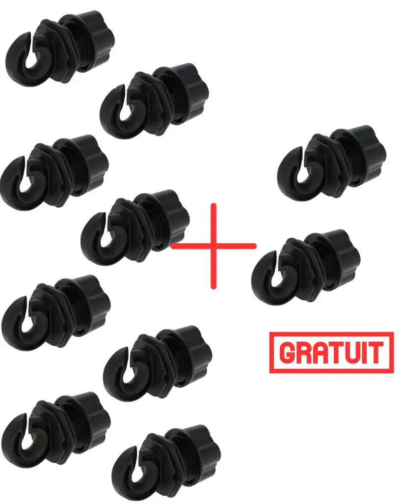 Pack 8 sachets + 2 gratuits Isolateur annulaire Vario Classic (10 pcs/sachet)