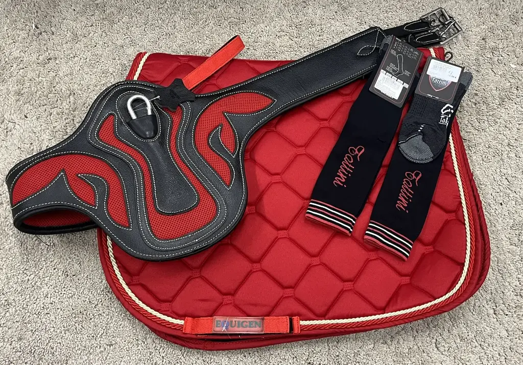 ENSEMBLE TAPIS AMANDA MIXTE + SANGLE BAVETTE MESH + 2 PAIRES DE CHAUSSETTES TATTINI