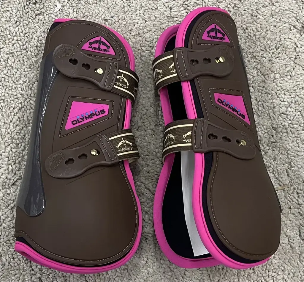 ENSEMBLE VEREDUS OLYMPUS FRONT + OLYMPUS REAR BROWN/ PINK TAILLE L