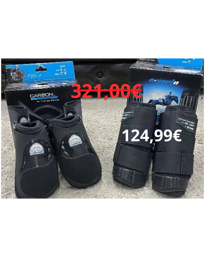 ENSEMBLE VEREDUS E-VENTO FRONT TAILLE M + CARBON GEL VENTO REAR NOIR TAILLE L