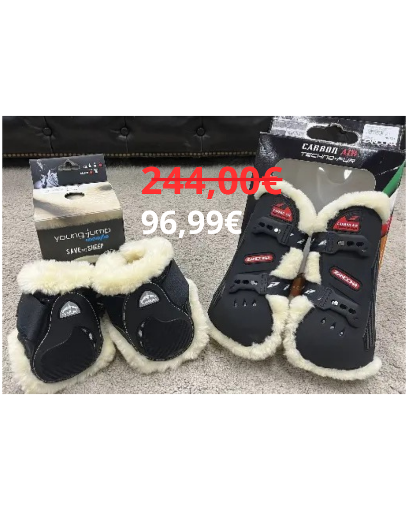 ENSEMBLE  CARBON AIR TECHNO TENDON + YOUNG JUMP VENTO VEREDUS NOIR TAILLE L