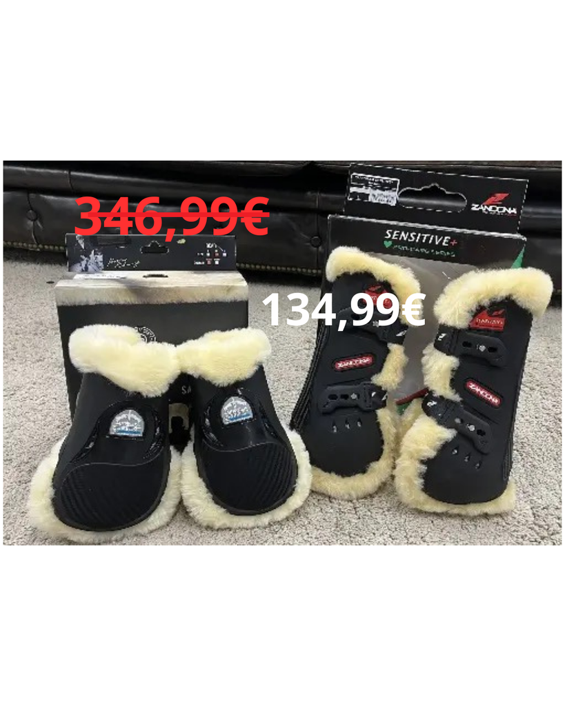 ENSEMBLE PARATENDINI NOIR L +CARBON GEL VEREDUS NOIR M