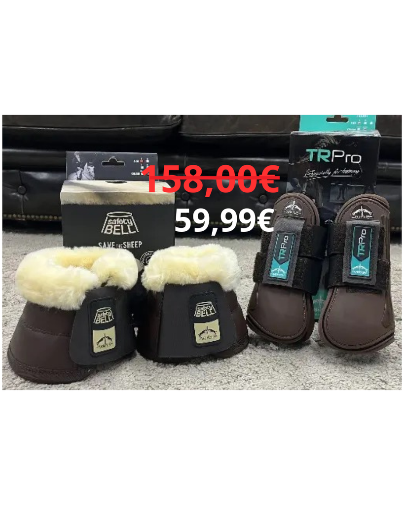 ENSEMBLE VEREDUS TR PRO FRONT + SAFETY BELL BROWN TAILLE  S