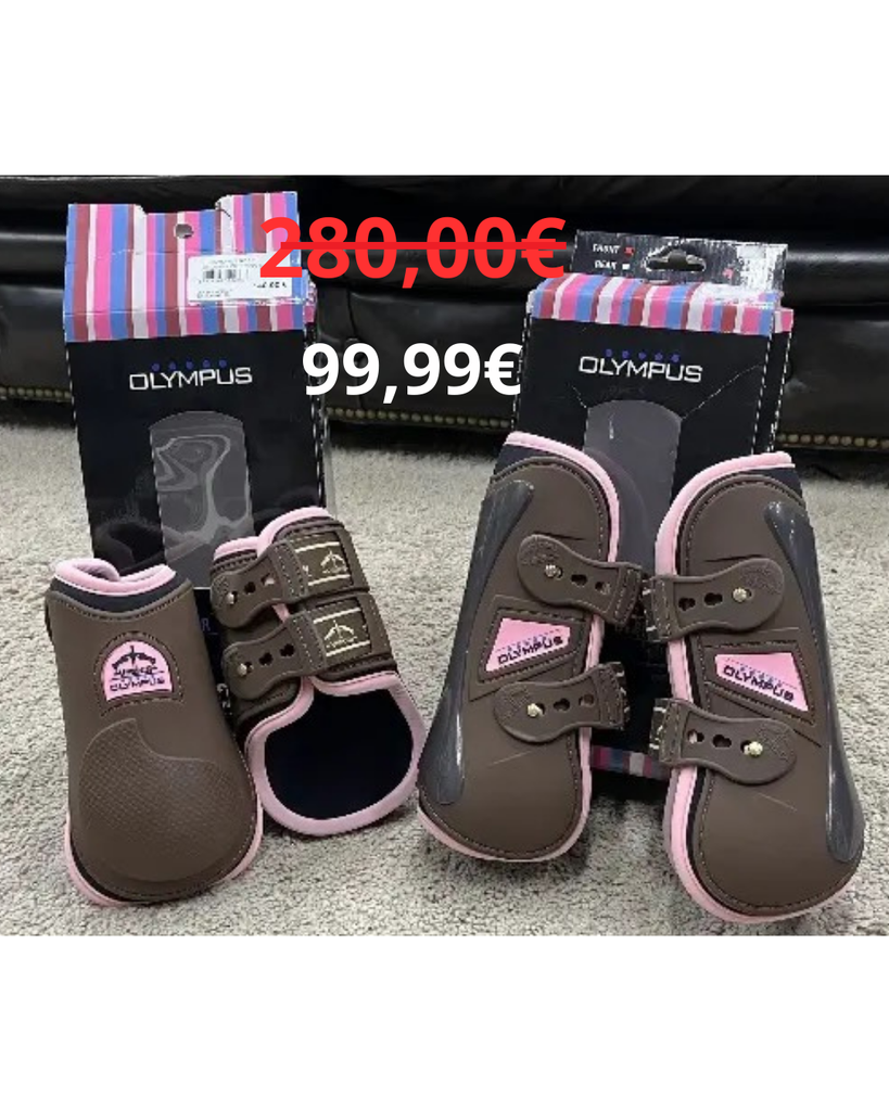 ENSEMBLE VEREDUS OLYMPUS FRONT + OLYMPUS REAR BROWN/LIGHT PINK