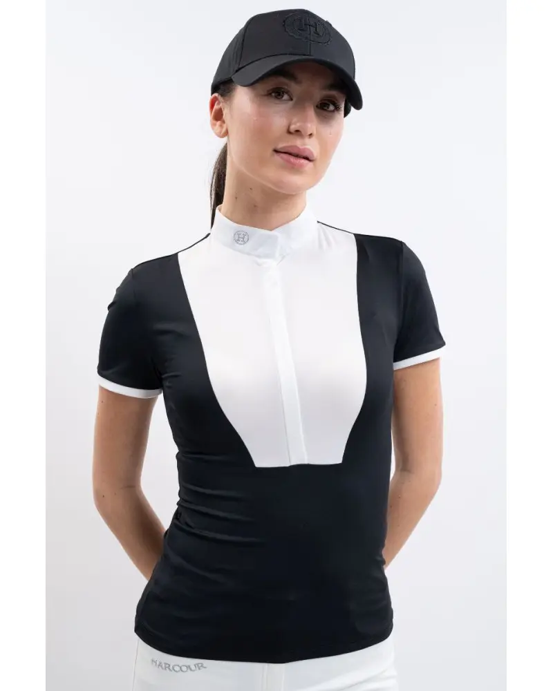Polo de concours Shine Harcour (Noir, XXS)