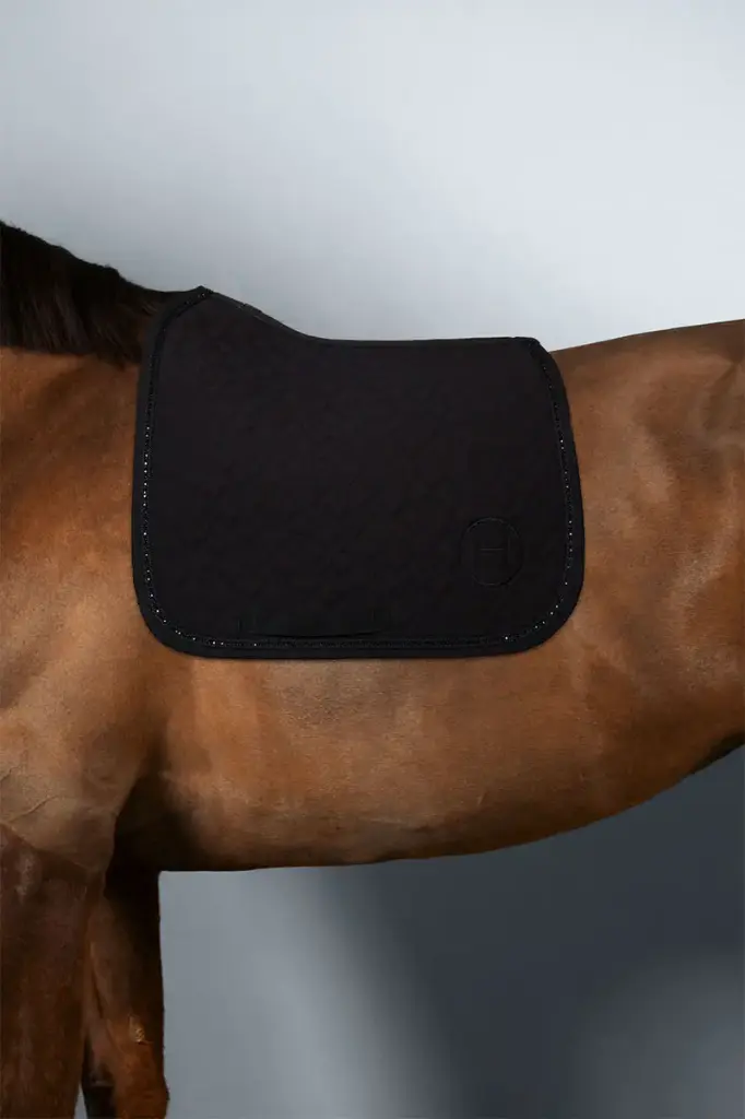 Tapis de selle Saphir Harcour (Noir, Dressage)