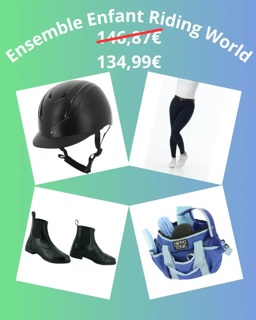 ENSEMBLE ENFANT RIDING WORLD