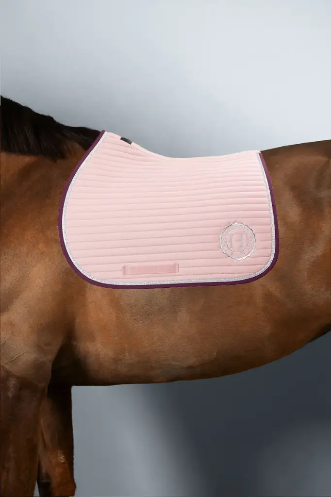 Tapis de selle Karembar Winter 25 Pivoine CSO Harcour