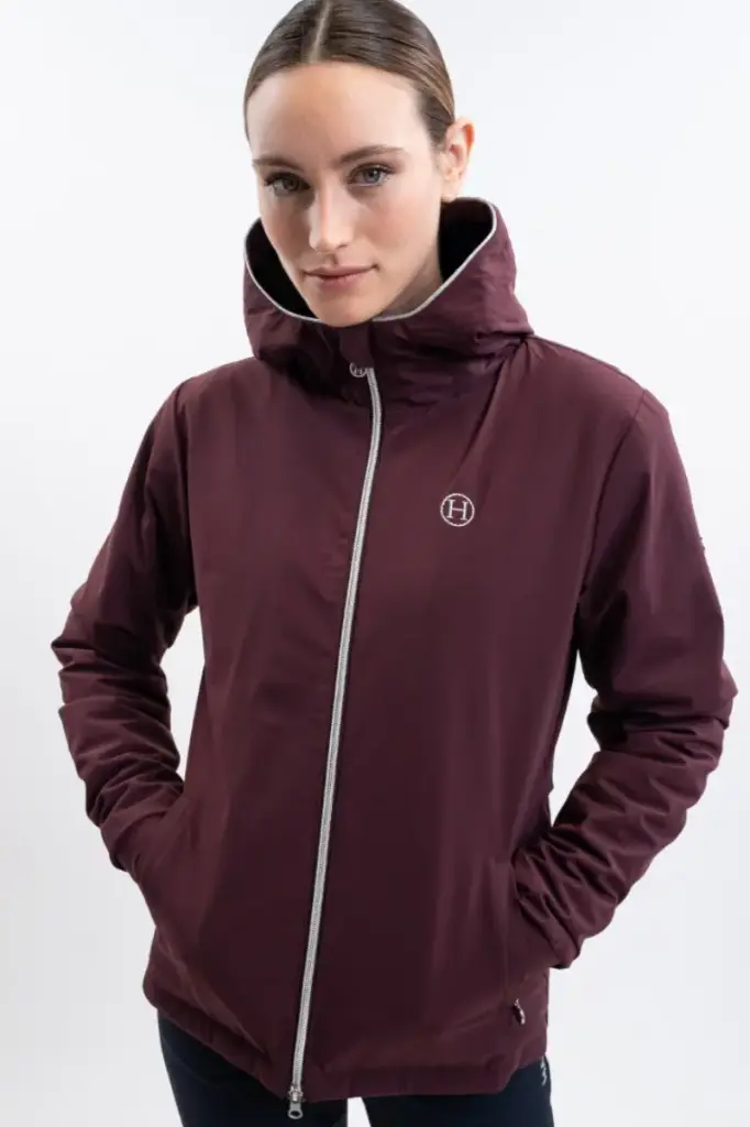 Veste Simhat Aubergine Harcour