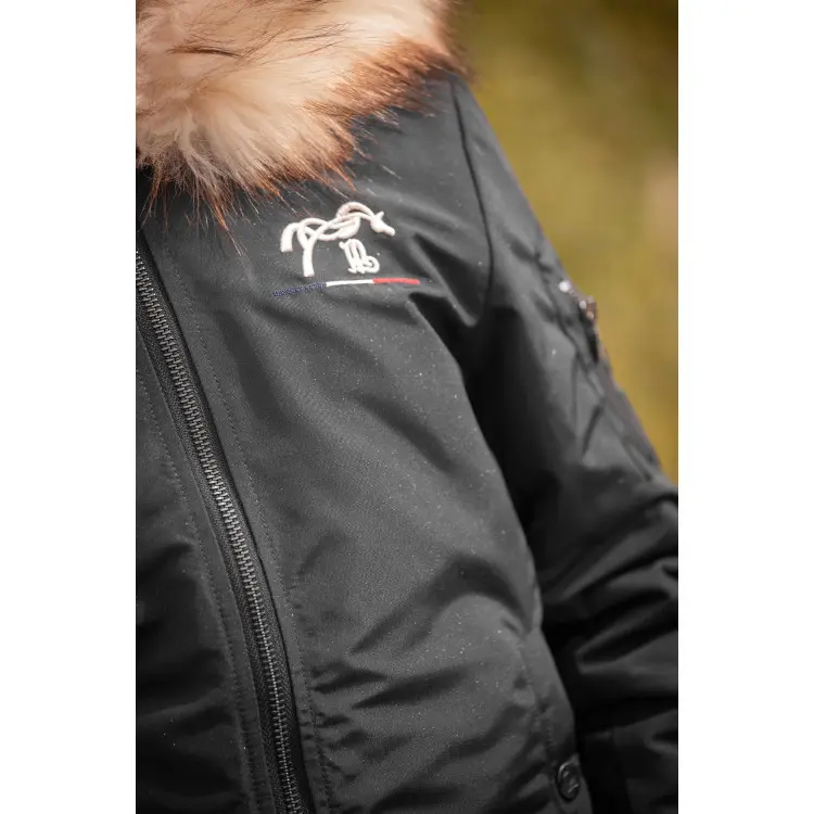 Blouson Lyon Glitter Noir - Femme Pénélope (XXS)