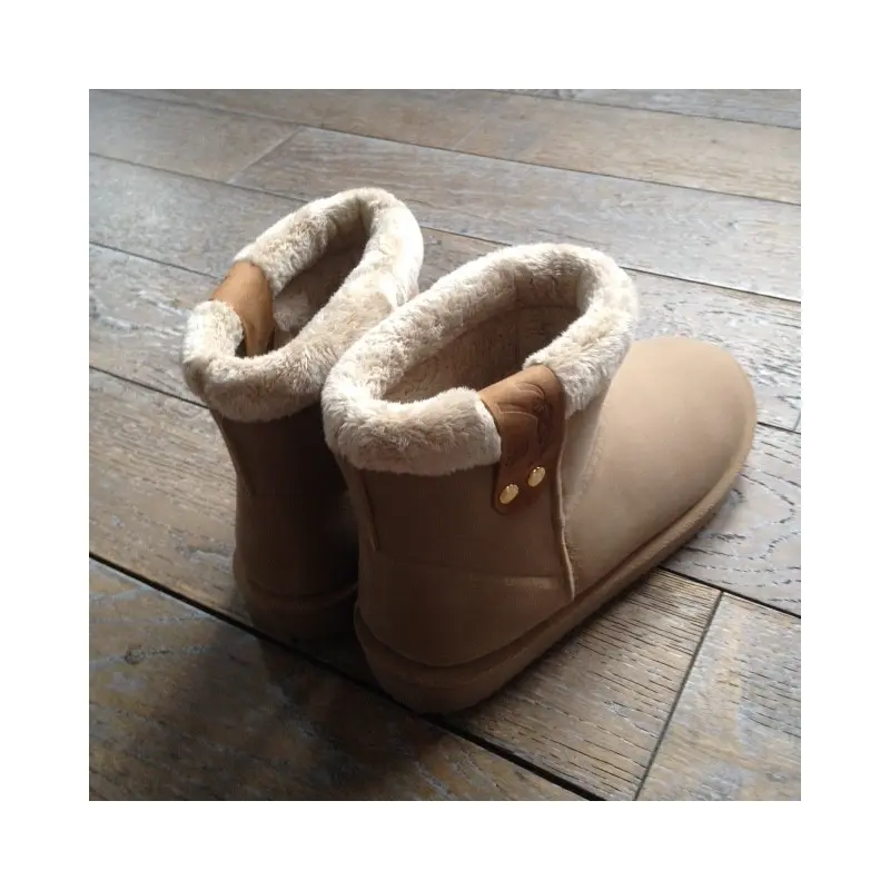 Boots Fourrées Camel - Pénélope