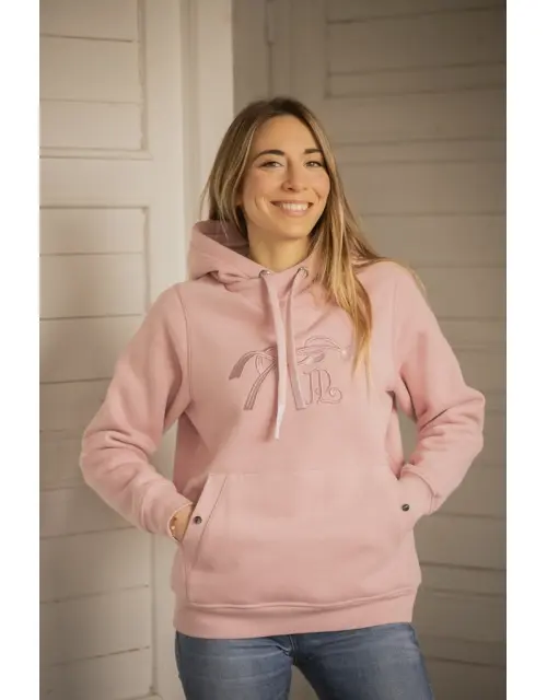 Sweat Polly Rose Poudré Enfant - Pénélope (6ANS)