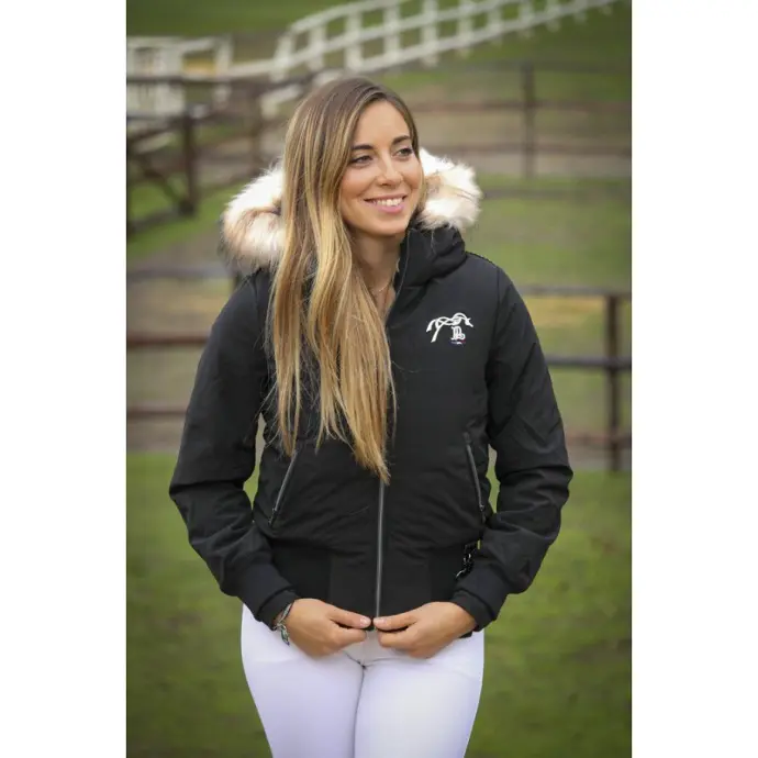 Blouson Bombers Step Femme - Pénélope (Noir, XXS)
