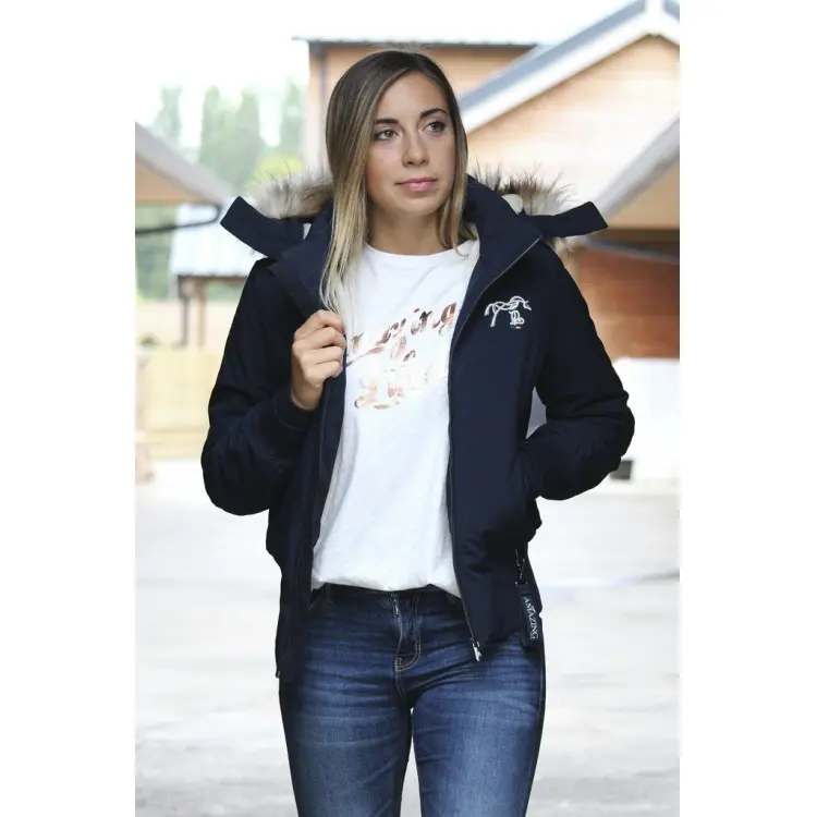 Blouson Bombers Step Marine - Pénélope