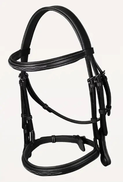 Bridon Muserolle Française - Collection US Hunter - Dy'on (Noir, P/S)