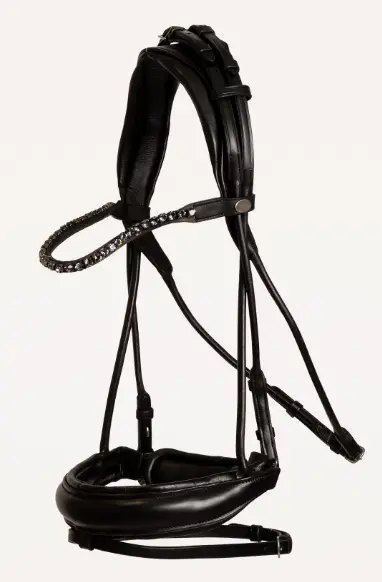 Bridon Muserolle Large Cuir Souple - Soft Leather Collection - Dy'on