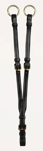 Fourchette de Martingale à anneaux Noir - D Collection - Dy'on