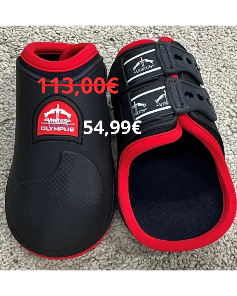 PROTEGE BOULETS VEREDUS OLYMPUS REAR BLACK/RED S