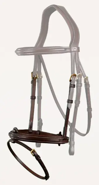 Muserolle Combinée Brune - D Collection - Dy'on