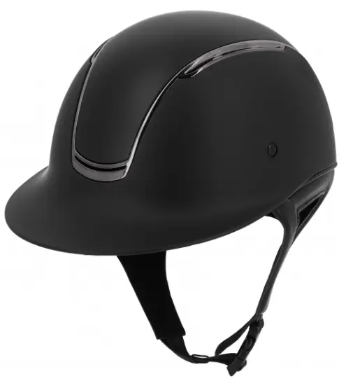 Casque Equithème - Soazy Mat - Chrome Noir