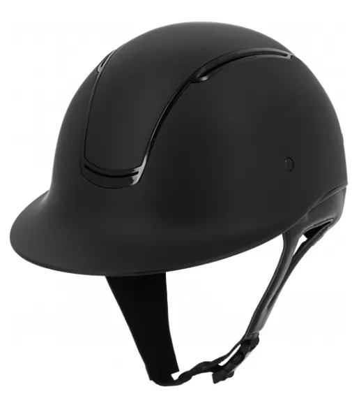Casque Equithème - Soazy Mat - Noir Brillant