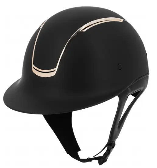 Casque visière large Equithème - Soazy Mat - Rose gold